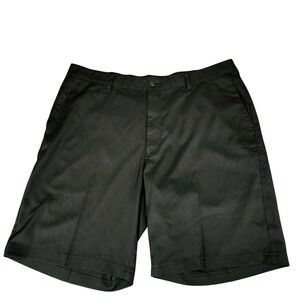 PGA Tour Golf‎ Short sz 40 Men Black Nylon Zip Pocket Performance Athletic 10"